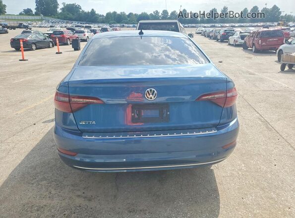 3VWC57BU1MM067214 2021 VOLKSWAGEN JETTA Blue Հետևի տեսք