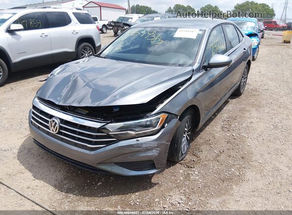 3VWC57BU1MM103662 2021 VOLKSWAGEN JETTA Серый Передняя левая четверть