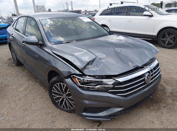 3VWC57BU1MM103662 2021 VOLKSWAGEN JETTA Серый Вид спереди