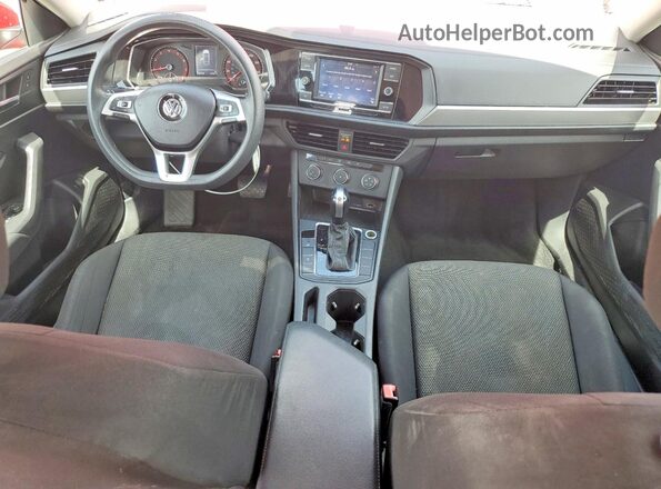 3VWC57BU2KM029147 2019 VOLKSWAGEN JETTA Red Widok deski rozdzielczej