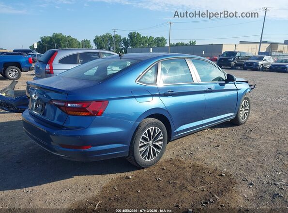 3VWC57BU2KM033554 2019 VOLKSWAGEN JETTA Blue Trasero derecho