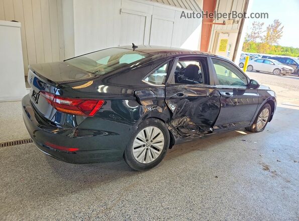 3VWC57BU2KM072872 2019 VOLKSWAGEN JETTA Black Tył prawy