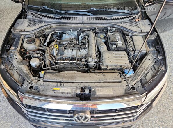 3VWC57BU2KM072872 2019 VOLKSWAGEN JETTA Black Widok wnętrza z tyłu