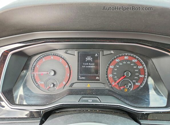 3VWC57BU2KM099022 2019 VOLKSWAGEN JETTA White Vista del cuadro de instrumentos