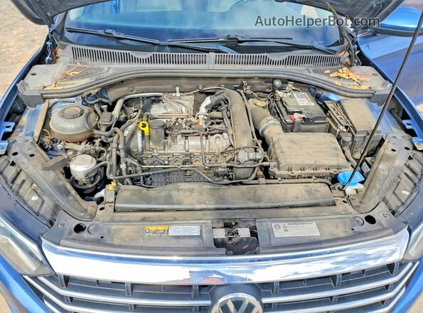 3VWC57BU2KM113260 2019 VOLKSWAGEN JETTA Blue Widok wnętrza z tyłu
