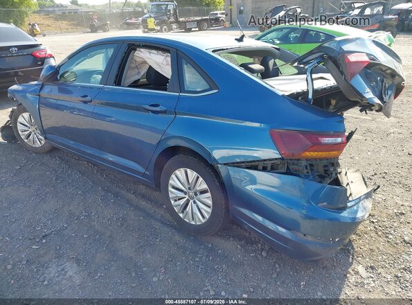 3VWC57BU2KM182644 2019 VOLKSWAGEN JETTA Blue Tył lewy
