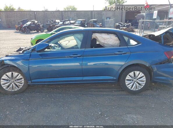 3VWC57BU2KM182644 2019 VOLKSWAGEN JETTA Blue Widok wnętrza 360 stopni