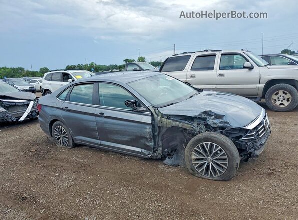 3VWC57BU2MM004980 2021 VOLKSWAGEN JETTA Серый Передняя правая четверть