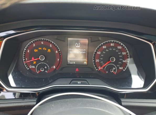 3VWC57BU2MM033525 2021 VOLKSWAGEN JETTA White Instrument cluster view