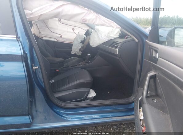 3VWC57BU2MM038949 2021 VOLKSWAGEN JETTA Blue Widok wnętrza z przodu