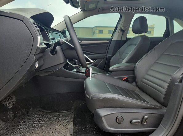 3VWC57BU2MM078903 2021 VOLKSWAGEN JETTA Black Widok wnętrza z przodu