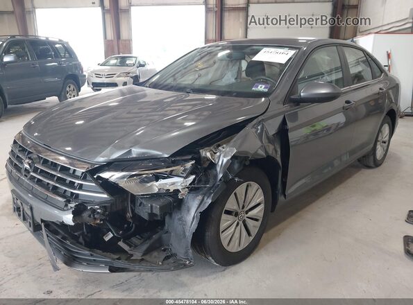 3VWC57BU3KM018304 2019 VOLKSWAGEN JETTA Gray Widok z przodu