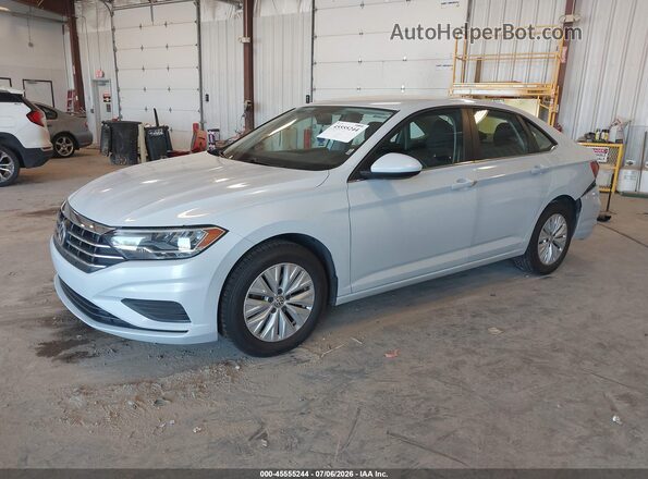 3VWC57BU3KM059399 2019 VOLKSWAGEN JETTA Silver Vista tres cuartos delantera izquierda