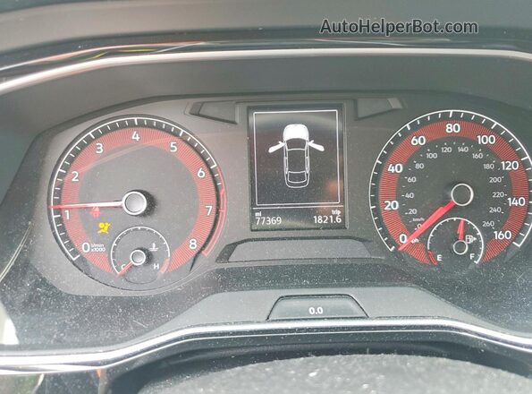 3VWC57BU3LM093618 2020 VOLKSWAGEN JETTA Black ხელსაწყოთა პანელის ხედი