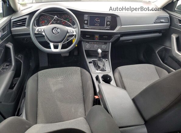 3VWC57BU3LM093618 2020 VOLKSWAGEN JETTA Black წინა პანელის ხედი