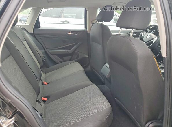 3VWC57BU3LM093618 2020 VOLKSWAGEN JETTA Black უკანა სავარძლების ხედი