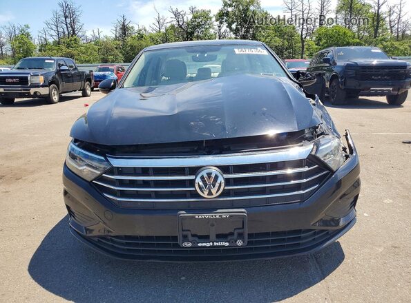 3VWC57BU3LM106593 2020 VOLKSWAGEN JETTA Black Widok z przodu