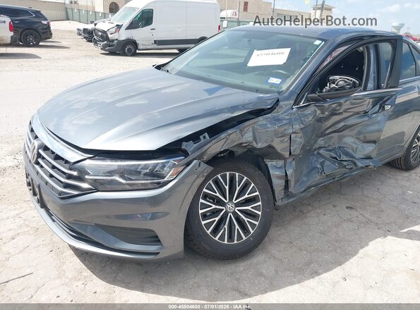 3VWC57BU3MM003126 2021 VOLKSWAGEN JETTA Gray Դիմացի տեսք