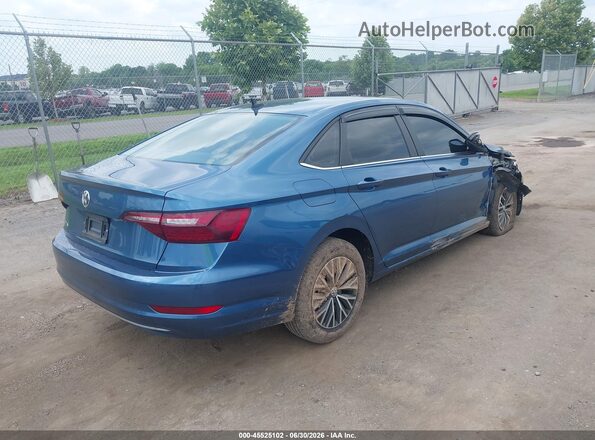 3VWC57BU3MM059342 2021 VOLKSWAGEN JETTA Blue Trasero derecho