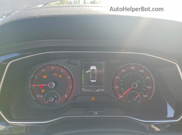 3VWC57BU4KM030249 2019 VOLKSWAGEN JETTA Silver Вид щитка приладів