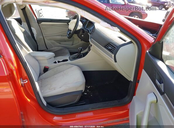 3VWC57BU4KM091178 2019 VOLKSWAGEN JETTA Orange Front interior view
