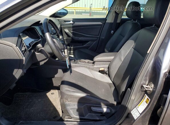 3VWC57BU4KM120940 2019 VOLKSWAGEN JETTA Charcoal Widok wnętrza z przodu