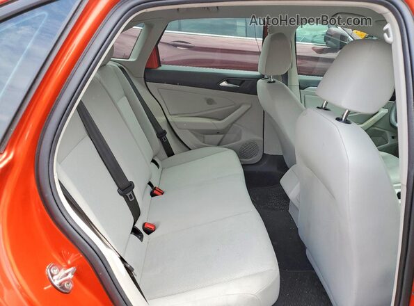 3VWC57BU4KM217345 2019 VOLKSWAGEN JETTA Оранжевый Вид задних сидений