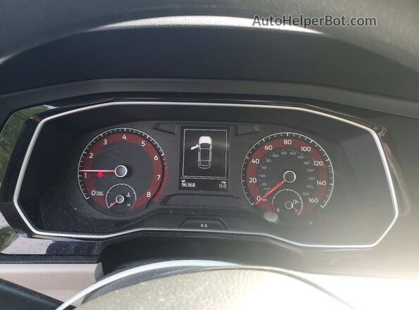 3VWC57BU4KM257733 2019 VOLKSWAGEN JETTA Black Widok zestawu wskaźników