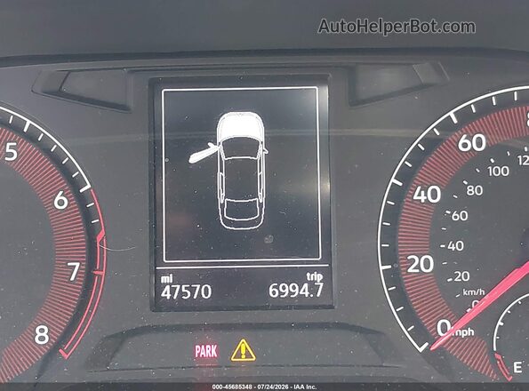3VWC57BU4LM080005 2020 VOLKSWAGEN JETTA Черный Вид задних сидений