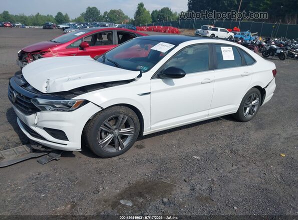3VWC57BU4LM101189 2020 VOLKSWAGEN JETTA White Առջևի ձախ երեք քառորդ տեսարան