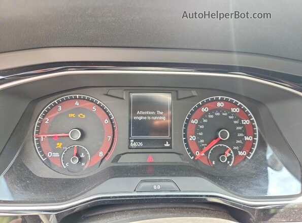 3VWC57BU4LM103279 2020 VOLKSWAGEN JETTA Gray Instrument cluster view