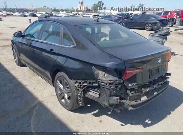 3VWC57BU4MM001224 2021 VOLKSWAGEN JETTA Black Tył lewy