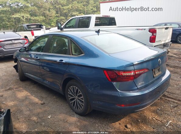 3VWC57BU4MM004611 2021 VOLKSWAGEN JETTA Blue Rear left