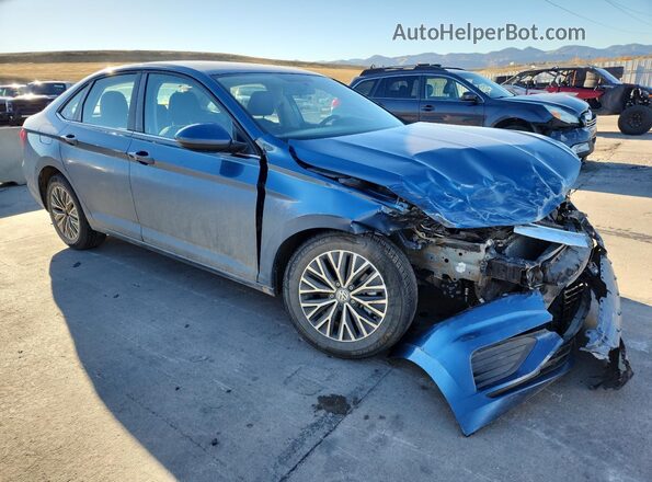3VWC57BU4MM030724 2021 VOLKSWAGEN JETTA Blue Առջևի աջ