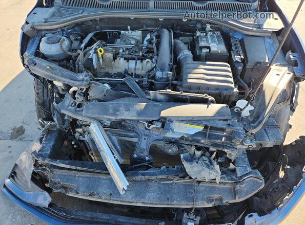 3VWC57BU4MM030724 2021 VOLKSWAGEN JETTA Blue Սալոնի հետևի տեսք