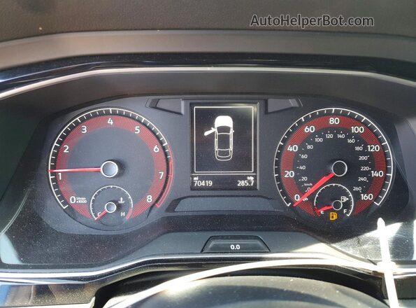 3VWC57BU4MM095072 2021 VOLKSWAGEN JETTA Gray Instrument cluster view