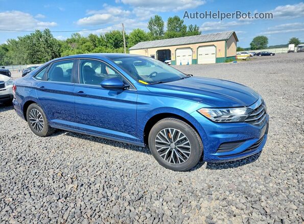 3VWC57BU4MM101565 2021 VOLKSWAGEN JETTA Blue Delantero derecho