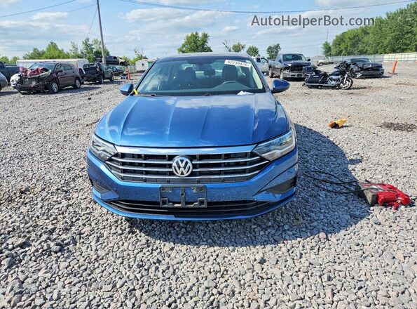 3VWC57BU4MM101565 2021 VOLKSWAGEN JETTA Blue Vista frontal
