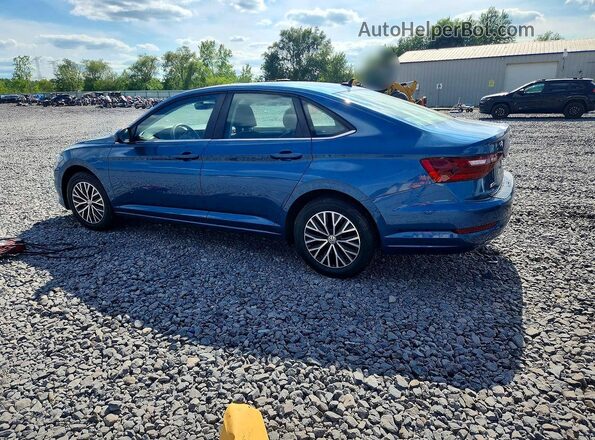 3VWC57BU4MM101565 2021 VOLKSWAGEN JETTA Blue Trasero izquierdo