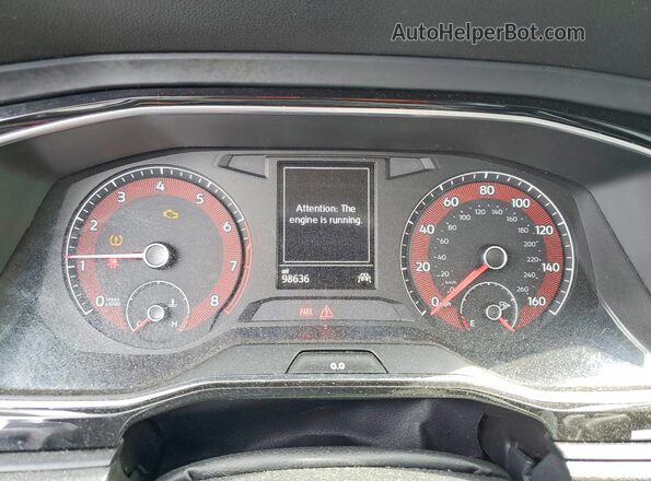 3VWC57BU5KM171461 2019 VOLKSWAGEN JETTA Silver Instrument cluster view