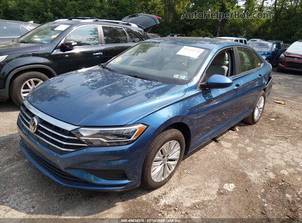 3VWC57BU5KM229424 2019 VOLKSWAGEN JETTA Blue Front left