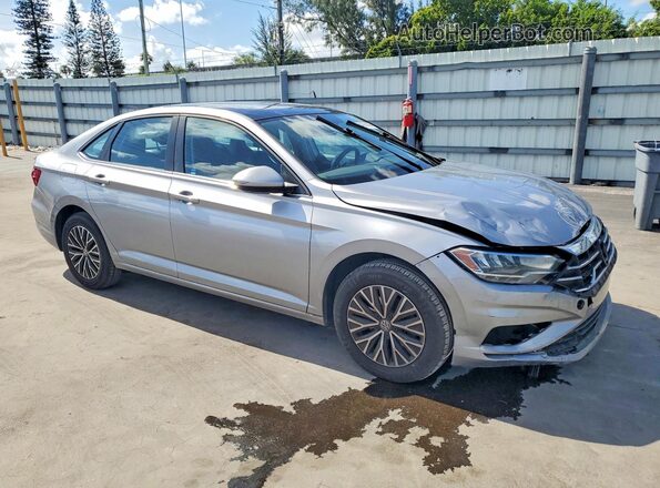 3VWC57BU5LM099730 2020 VOLKSWAGEN JETTA Серебряный Передняя правая четверть