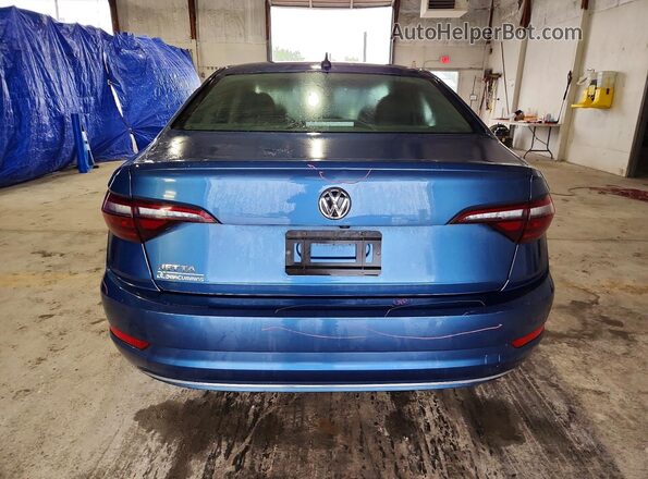 3VWC57BU5MM001622 2021 VOLKSWAGEN JETTA Blue Հետևի տեսք