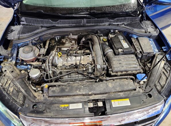 3VWC57BU5MM001622 2021 VOLKSWAGEN JETTA Blue Սալոնի հետևի տեսք