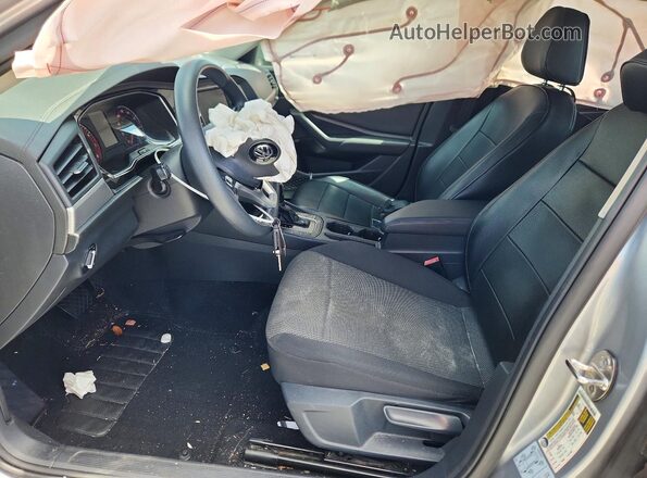 3VWC57BU5MM045278 2021 VOLKSWAGEN JETTA Silver Vista interior delantera