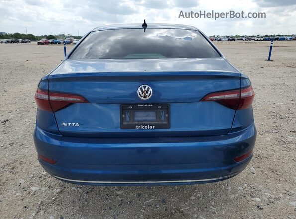 3VWC57BU5MM052411 2021 VOLKSWAGEN JETTA Синий Вид сзади