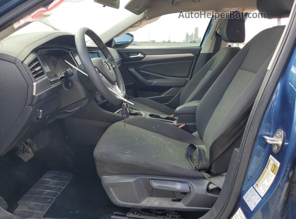3VWC57BU5MM052411 2021 VOLKSWAGEN JETTA Синий Вид салона спереди
