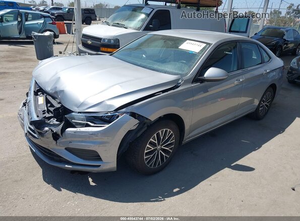 3VWC57BU5MM083240 2021 VOLKSWAGEN JETTA Silver Przód lewy