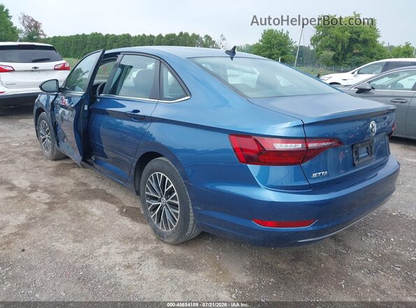 3VWC57BU5MM090270 2021 VOLKSWAGEN JETTA Blue Rear left