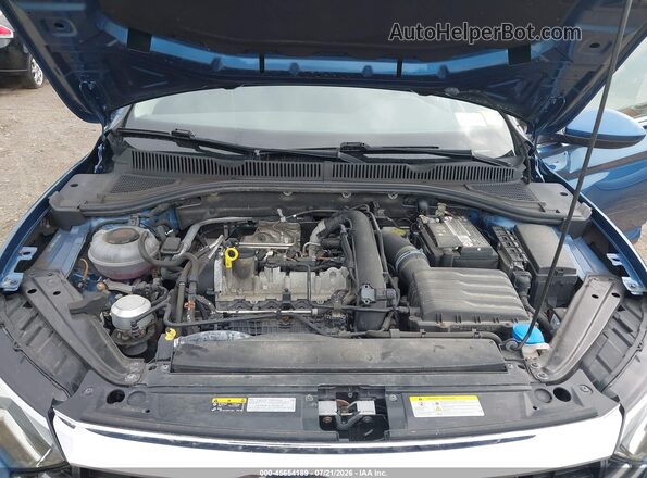 3VWC57BU5MM090270 2021 VOLKSWAGEN JETTA Blue Rear view